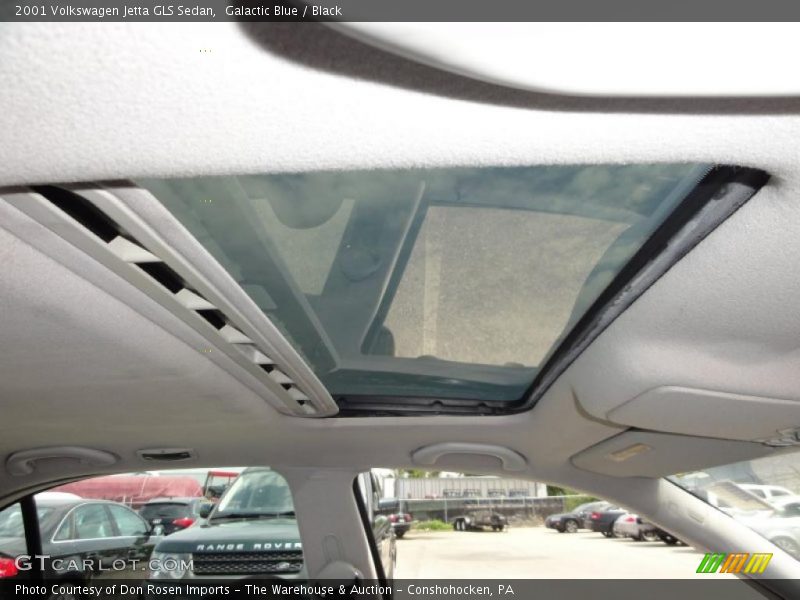 Galactic Blue / Black 2001 Volkswagen Jetta GLS Sedan