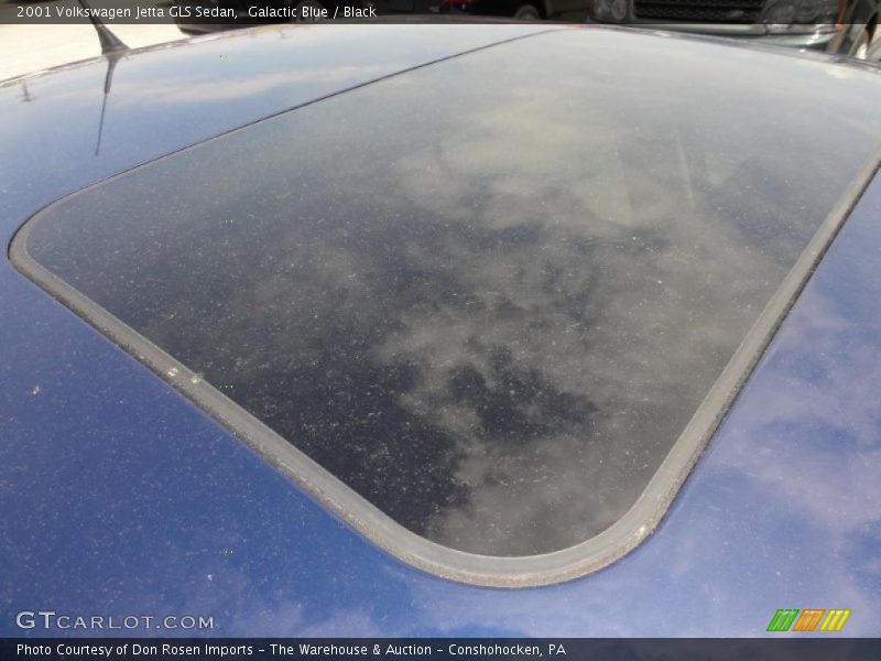 Galactic Blue / Black 2001 Volkswagen Jetta GLS Sedan