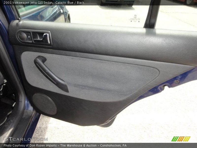 Galactic Blue / Black 2001 Volkswagen Jetta GLS Sedan