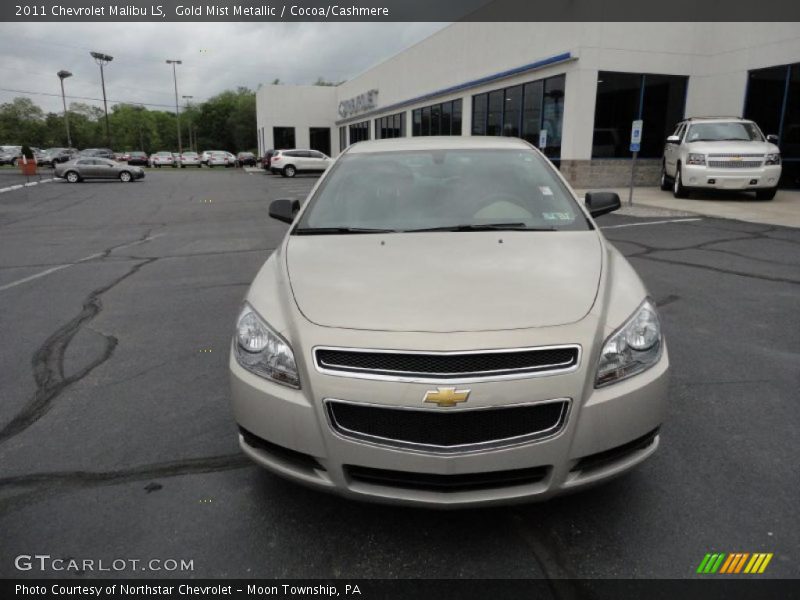 Gold Mist Metallic / Cocoa/Cashmere 2011 Chevrolet Malibu LS