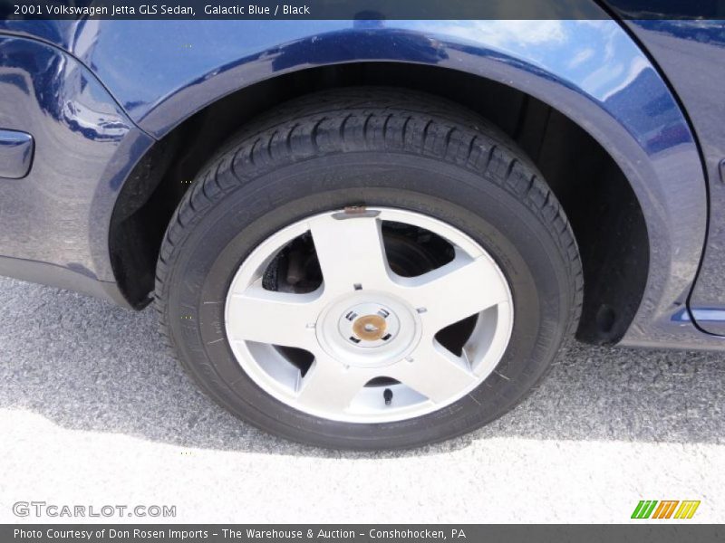 Galactic Blue / Black 2001 Volkswagen Jetta GLS Sedan