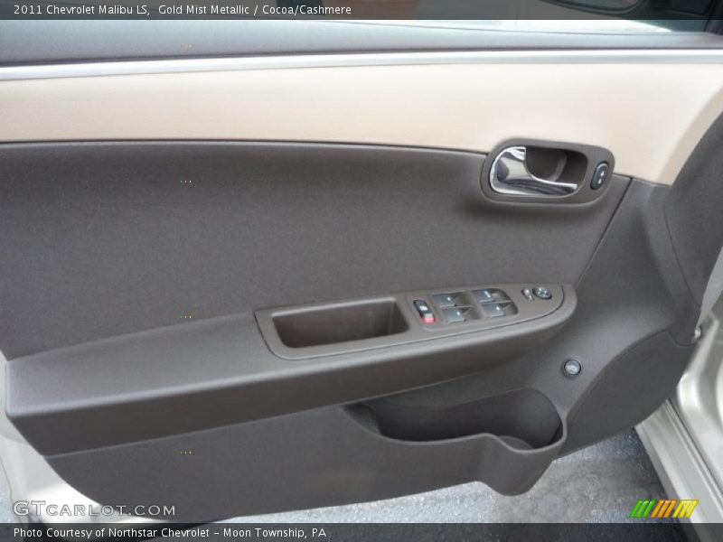 Gold Mist Metallic / Cocoa/Cashmere 2011 Chevrolet Malibu LS