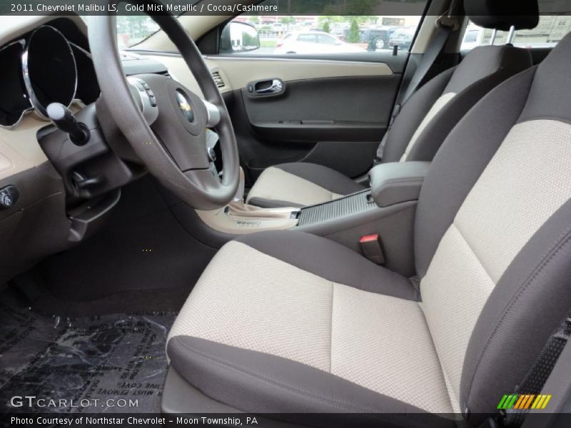 Gold Mist Metallic / Cocoa/Cashmere 2011 Chevrolet Malibu LS