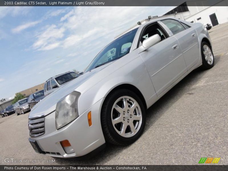 Light Platinum / Light Gray/Ebony 2003 Cadillac CTS Sedan