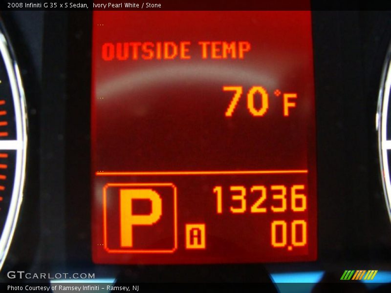 Ivory Pearl White / Stone 2008 Infiniti G 35 x S Sedan