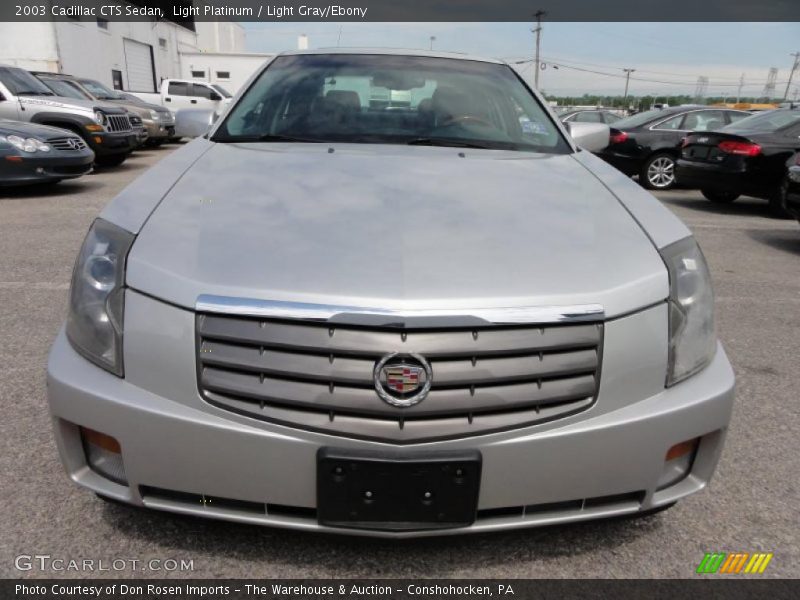 Light Platinum / Light Gray/Ebony 2003 Cadillac CTS Sedan