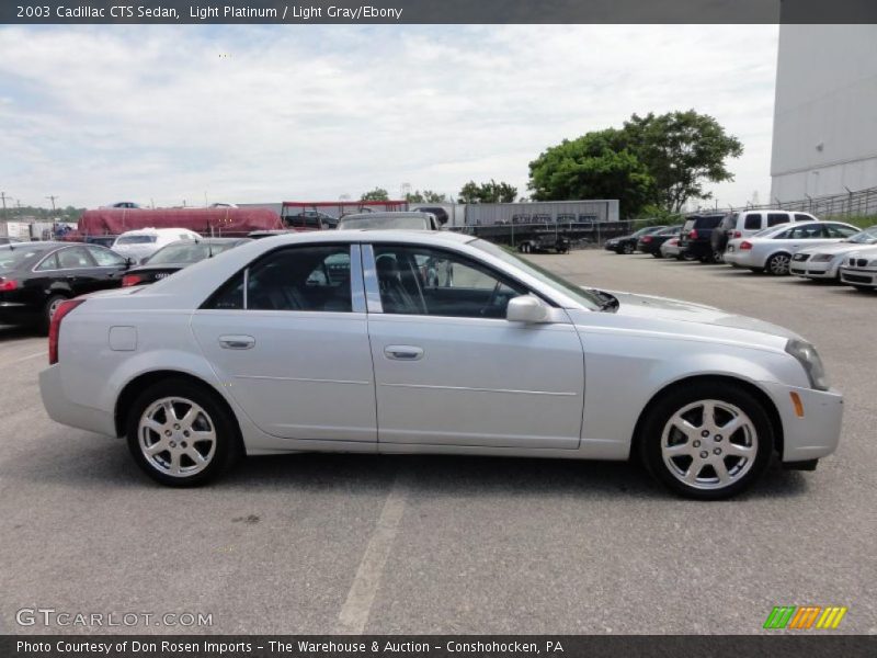 Light Platinum / Light Gray/Ebony 2003 Cadillac CTS Sedan
