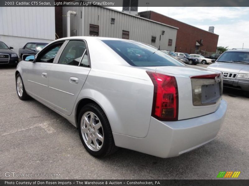 Light Platinum / Light Gray/Ebony 2003 Cadillac CTS Sedan