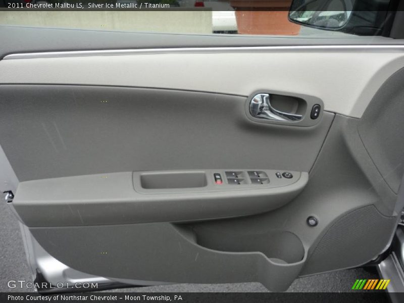 Silver Ice Metallic / Titanium 2011 Chevrolet Malibu LS