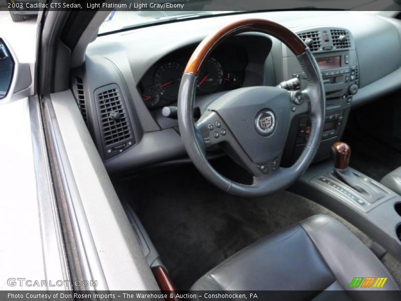 Light Platinum / Light Gray/Ebony 2003 Cadillac CTS Sedan