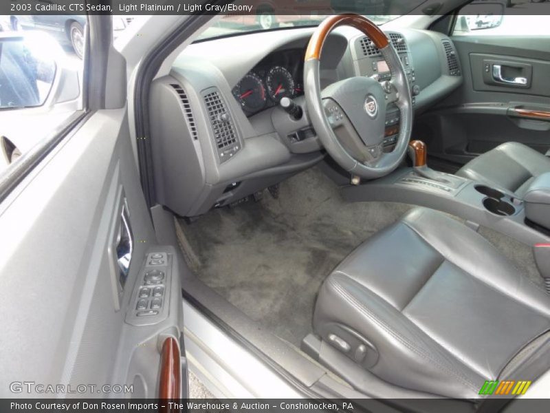 Light Platinum / Light Gray/Ebony 2003 Cadillac CTS Sedan