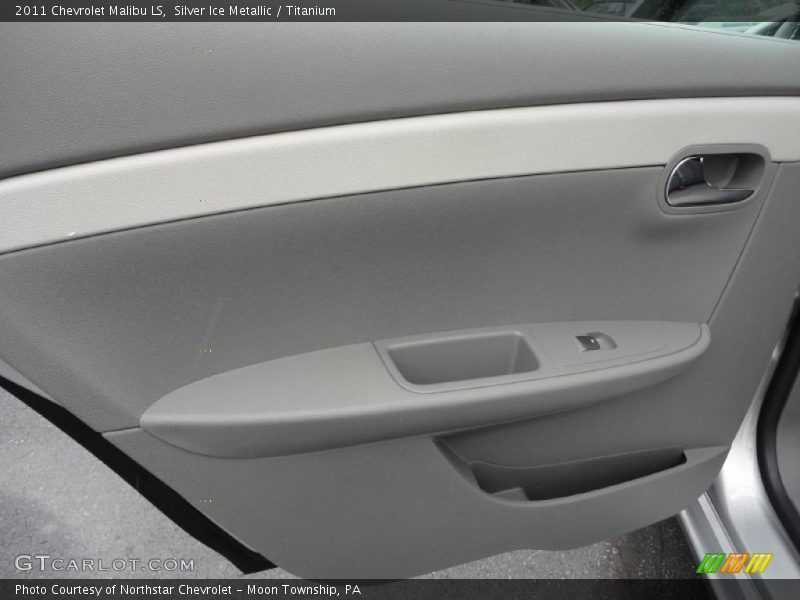 Silver Ice Metallic / Titanium 2011 Chevrolet Malibu LS