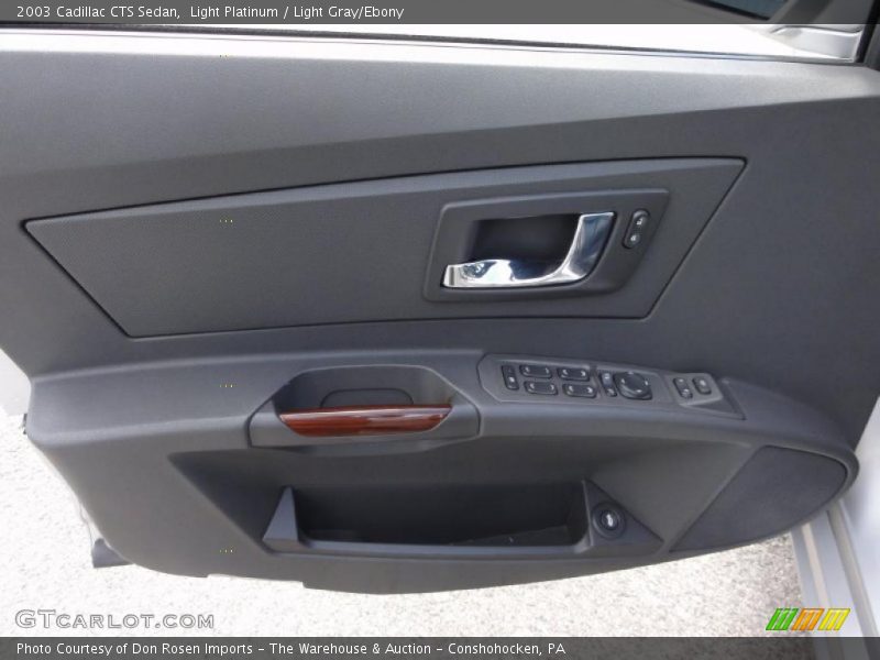 Light Platinum / Light Gray/Ebony 2003 Cadillac CTS Sedan