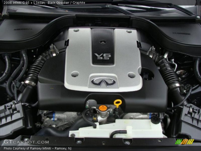 Black Obsidian / Graphite 2008 Infiniti G 35 x S Sedan
