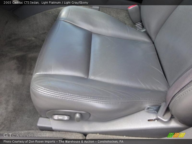 Light Platinum / Light Gray/Ebony 2003 Cadillac CTS Sedan