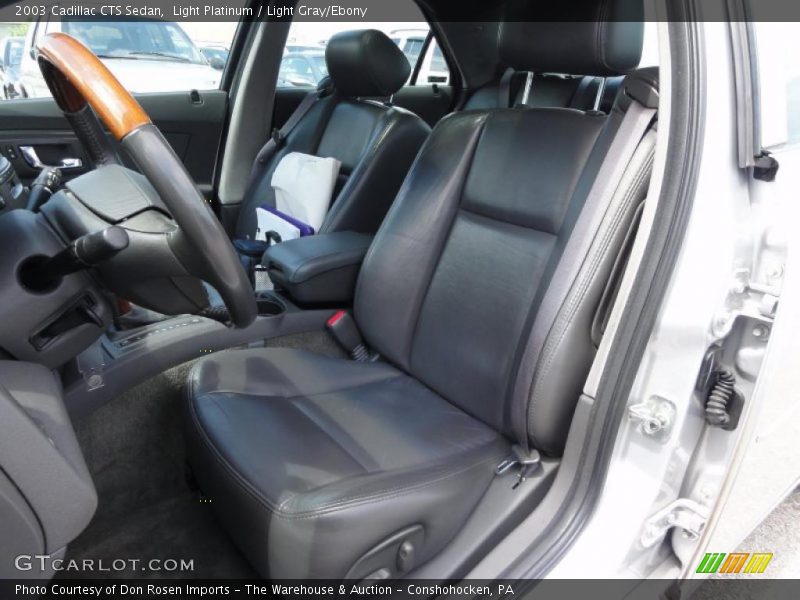 Light Platinum / Light Gray/Ebony 2003 Cadillac CTS Sedan