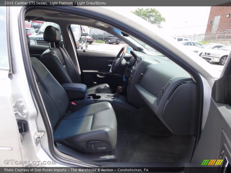 Light Platinum / Light Gray/Ebony 2003 Cadillac CTS Sedan