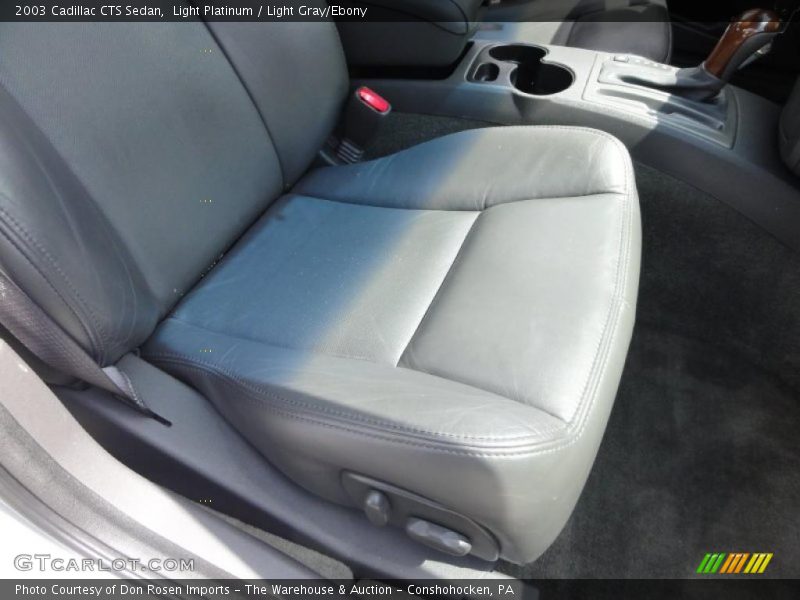 Light Platinum / Light Gray/Ebony 2003 Cadillac CTS Sedan