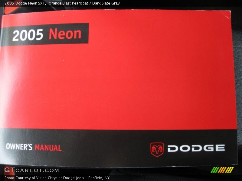 Books/Manuals of 2005 Neon SXT