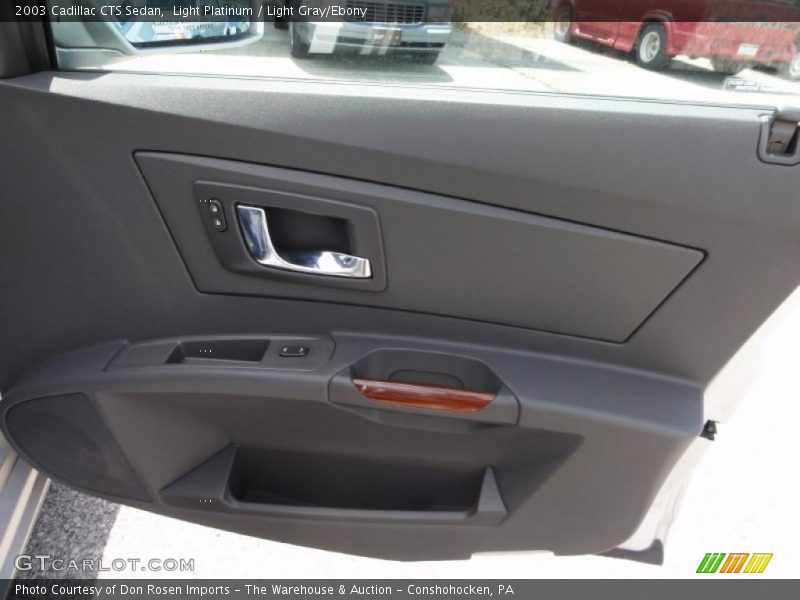 Light Platinum / Light Gray/Ebony 2003 Cadillac CTS Sedan