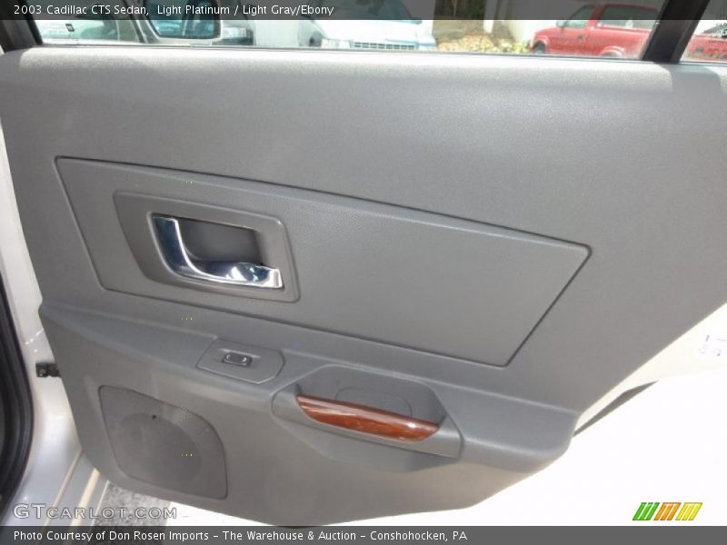 Light Platinum / Light Gray/Ebony 2003 Cadillac CTS Sedan