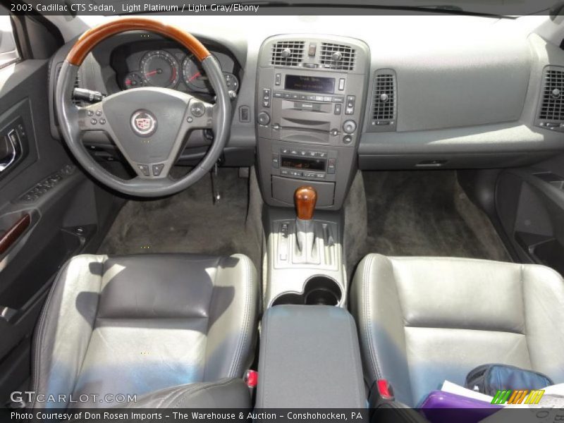 Light Platinum / Light Gray/Ebony 2003 Cadillac CTS Sedan
