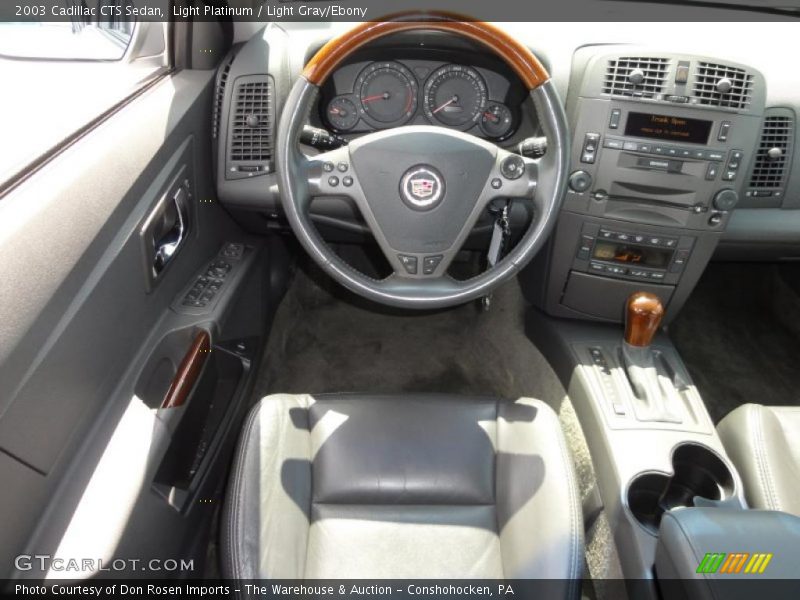 Light Platinum / Light Gray/Ebony 2003 Cadillac CTS Sedan