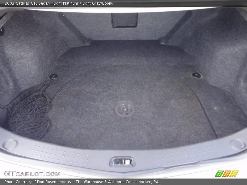 Light Platinum / Light Gray/Ebony 2003 Cadillac CTS Sedan