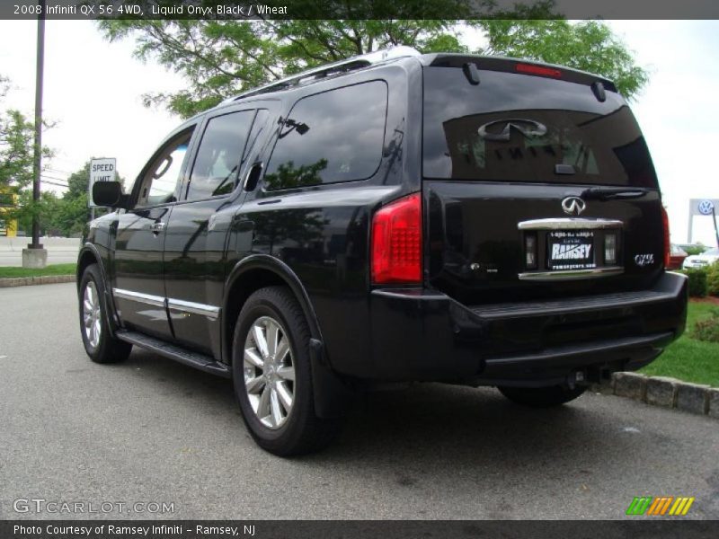  2008 QX 56 4WD Liquid Onyx Black