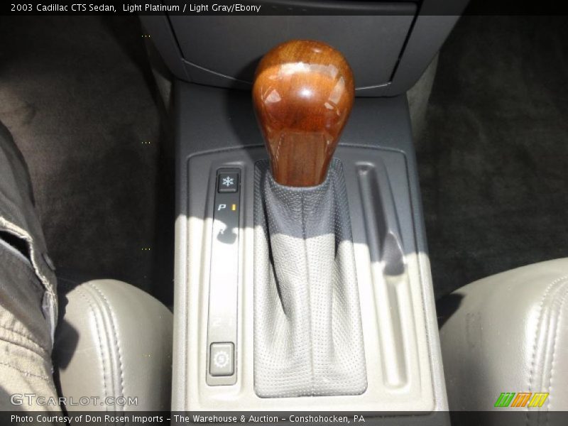 Light Platinum / Light Gray/Ebony 2003 Cadillac CTS Sedan