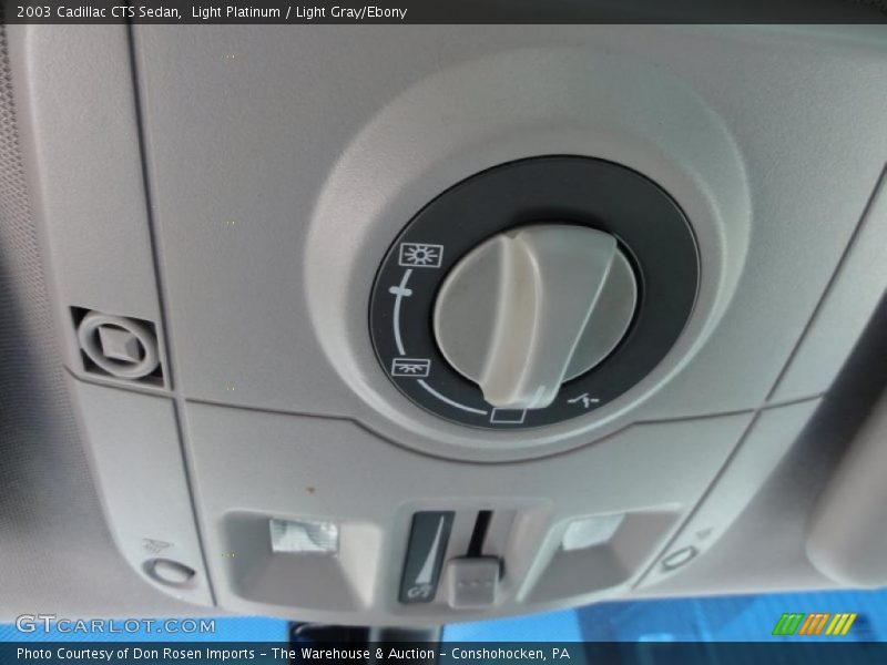 Light Platinum / Light Gray/Ebony 2003 Cadillac CTS Sedan