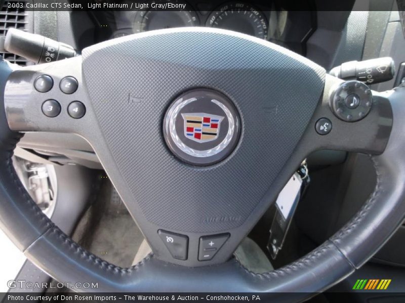Light Platinum / Light Gray/Ebony 2003 Cadillac CTS Sedan