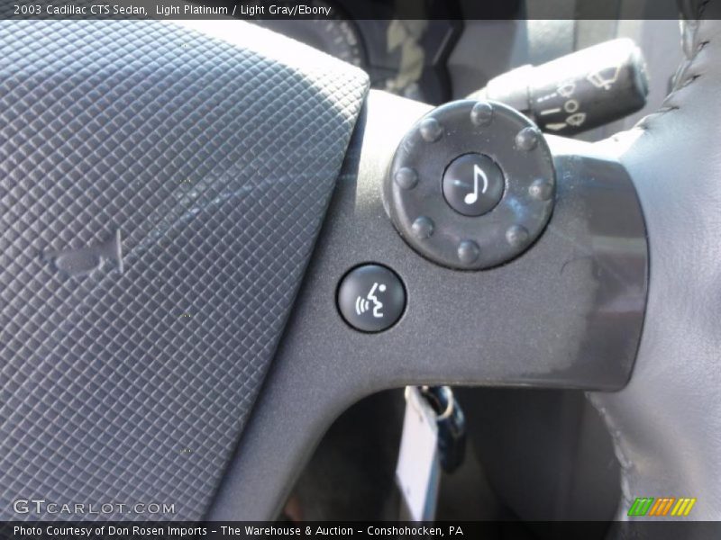 Light Platinum / Light Gray/Ebony 2003 Cadillac CTS Sedan