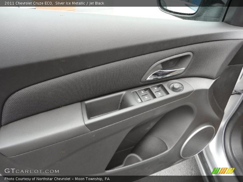 Silver Ice Metallic / Jet Black 2011 Chevrolet Cruze ECO