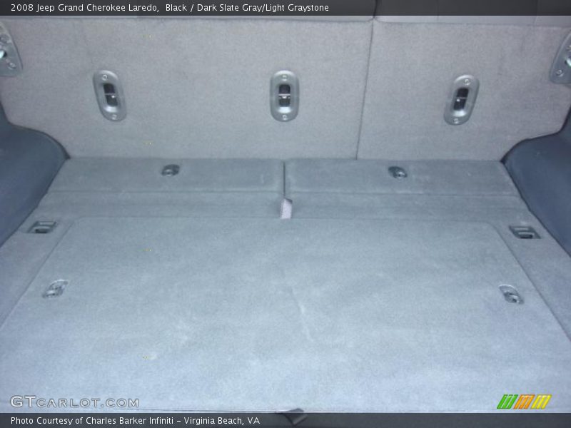 Black / Dark Slate Gray/Light Graystone 2008 Jeep Grand Cherokee Laredo