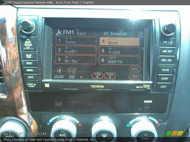 Arctic Frost Pearl / Graphite 2008 Toyota Sequoia Platinum 4WD
