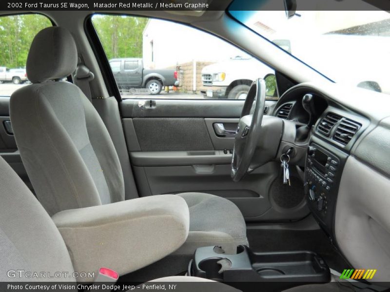  2002 Taurus SE Wagon Medium Graphite Interior