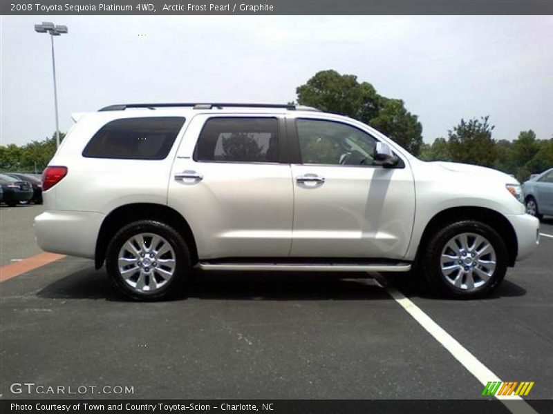  2008 Sequoia Platinum 4WD Arctic Frost Pearl