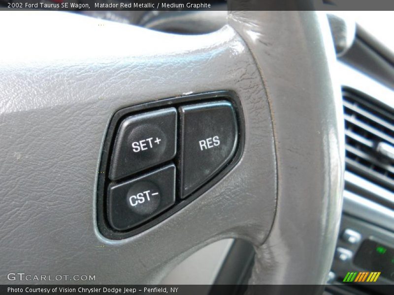 Matador Red Metallic / Medium Graphite 2002 Ford Taurus SE Wagon