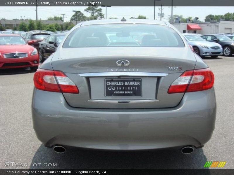 Platinum Graphite / Graphite 2011 Infiniti M 37 S Sedan