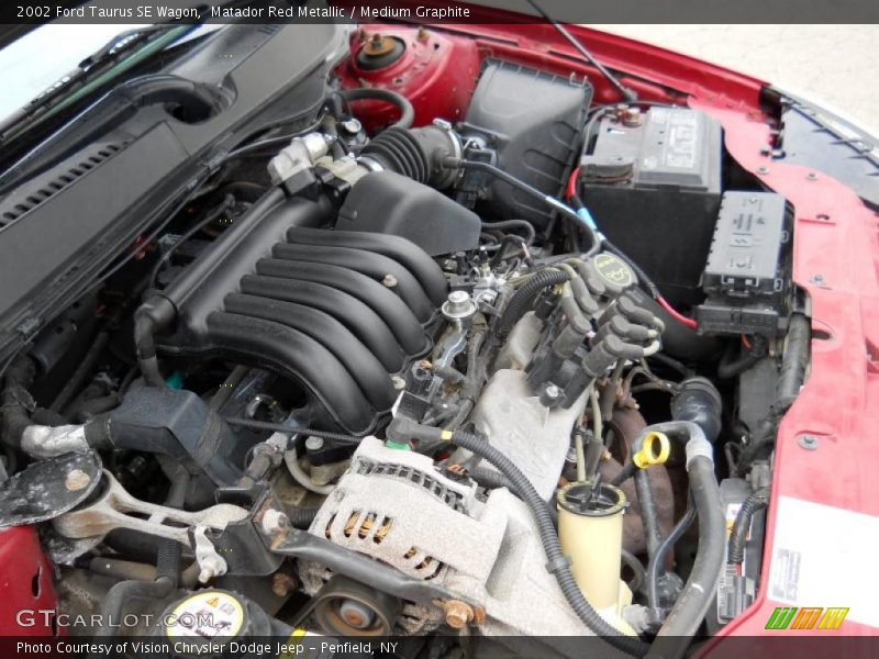  2002 Taurus SE Wagon Engine - 3.0 Liter OHV 12-Valve V6