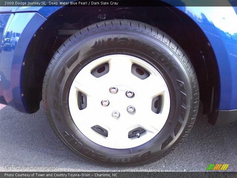 Deep Water Blue Pearl / Dark Slate Gray 2009 Dodge Journey SE