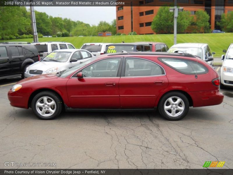  2002 Taurus SE Wagon Matador Red Metallic