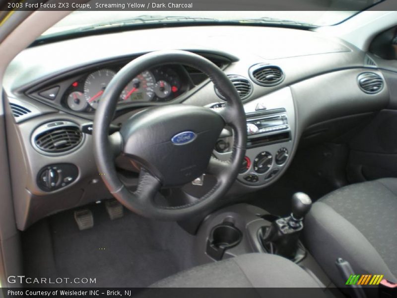 Dark Charcoal Interior - 2003 Focus ZX3 Coupe 