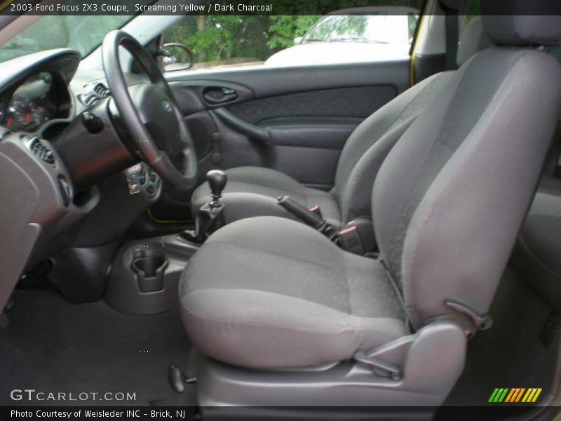  2003 Focus ZX3 Coupe Dark Charcoal Interior
