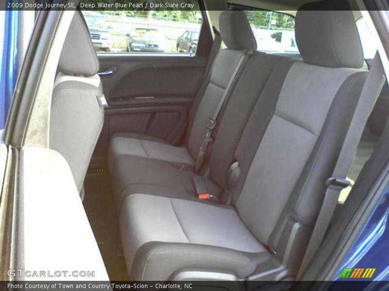 Deep Water Blue Pearl / Dark Slate Gray 2009 Dodge Journey SE