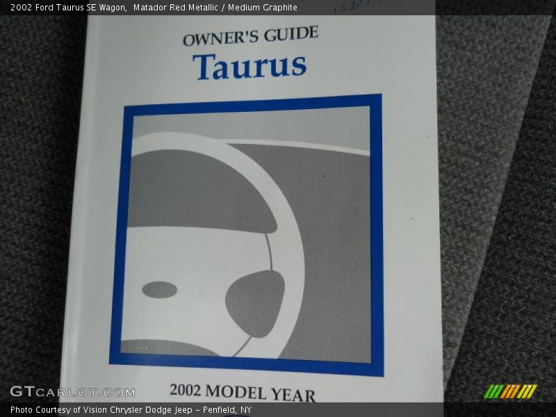 Books/Manuals of 2002 Taurus SE Wagon