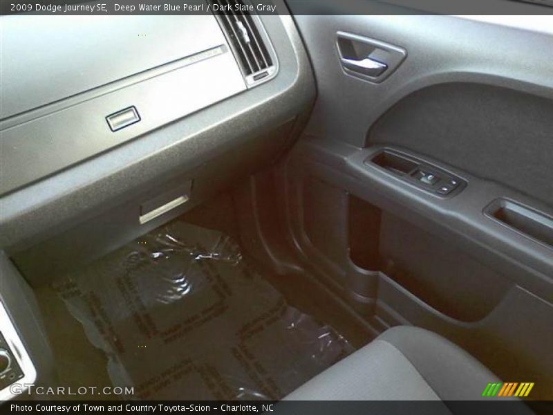 Deep Water Blue Pearl / Dark Slate Gray 2009 Dodge Journey SE