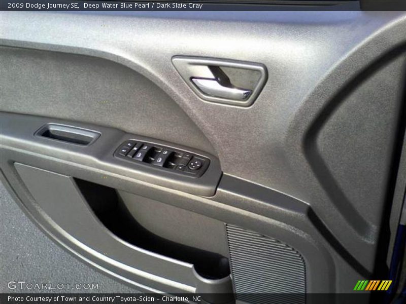 Deep Water Blue Pearl / Dark Slate Gray 2009 Dodge Journey SE