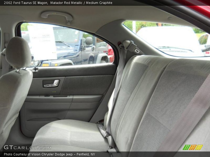 Matador Red Metallic / Medium Graphite 2002 Ford Taurus SE Wagon